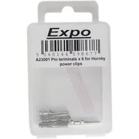 Expo Hornby type pins suitable for Hornby Power Clips