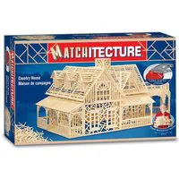 Matchitecture Country House Matchstick Kit