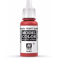 Vallejo Model Color 17ml Scarlet