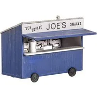 Peco Tea Kiosk with printed Name & Interior Detail OO Gauge