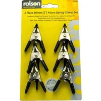 6 Piece Micro Clamp Set