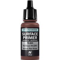 Acrylic Polyurethane Primer German Red Brown (RAL 8012) 17ml