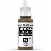 Vallejo Model Color 17ml  German Cam Medium Brown