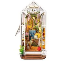 Rolife Holiday Garden House 3D Wooden DIY Miniature House Book Nook