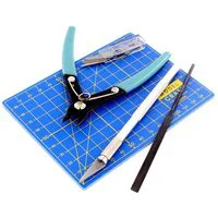 9 Piece Plastic Model Tool Set