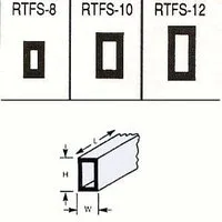 Plastruct Rectangular Box Section