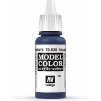 Vallejo Model Color 17ml  Transparent Blue