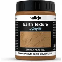 Vallejo Brown Earth Texture Acrylic Weathering Effects - 200ml