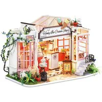 Rolife Honey Ice-cream Shop DIY Miniature Dollhouse Kit