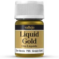 Vallejo Model Color Green Gold Metals 35ml