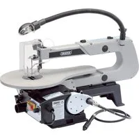 Draper Variable Speed Fretsaw with Flexible Drive Shaft and Work Light