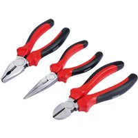 Draper Plier Set With Soft Grip Handles