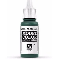 Vallejo Model Color 17ml  German Cam Extra Dark Green