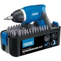 Draper Storm Force 3.6V Cordless Li-Ion Screwdriver Kit