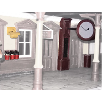 Peco Platform Accessories Steam Era OO Gauge