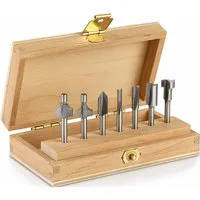 Dremel 7 Piece Router Bit Set In Box