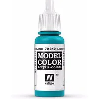 Vallejo Model Color 17ml  Light Turquoise