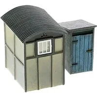 Hornby Utility Lamp Huts x2 OO Gauge