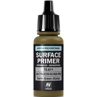 Acrylic Polyurethane Primer Earth Green (Early) 17ml