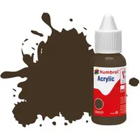 Humbrol Acrylic Dropper Bottles 14ml - Gloss - Service Brown