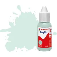 Humbrol Acrylic Dropper Bottles 14ml - Matt - Duck Egg Blue