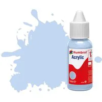 Humbrol Acrylic Dropper Bottles 14ml - Matt - Pastel Blue