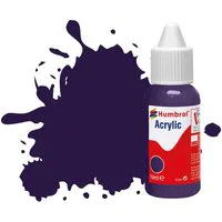 Humbrol Acrylic Dropper Bottles 14ml - Gloss - Purple