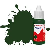 Humbrol Acrylic Dropper Bottles 14ml - Gloss - Brunswick Green