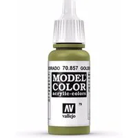 Vallejo Model Color 17ml  Golden Olive