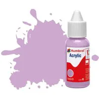 Humbrol Acrylic Dropper Bottles 14ml - Matt - Pastel Violet