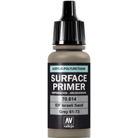 Acrylic Polyurethane Primer IDF Israeli Sand Grey 61 73 FS30372 17ml