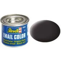 Revell Enamel Solid Matt Paint - Tar Black