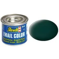 Revell Enamel Solid Matt Paint - Black Green