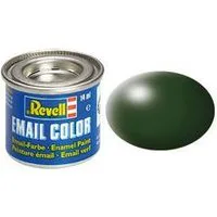 Revell Solid Silk Matt Enamel Paint - Dark Green