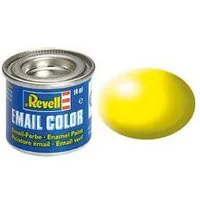 Revell Solid Silk Matt Enamel Paint - Luminous Yellow