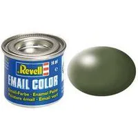 Revell Solid Silk Matt Enamel Paint - Olive Green