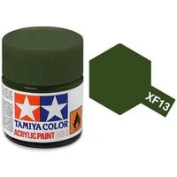 Tamiya Acrylic Flat Paint (10ml) - J.a. Green