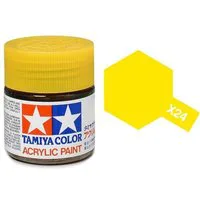 Tamiya Acrylic Gloss Paint (10ml) - Clear Yellow