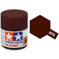 Tamiya Acrylic Flat Paint (10ml) - Hull Red