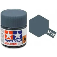 Tamiya Acrylic Flat Paint (10ml) - Medium Blue