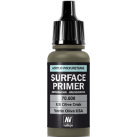 Acrylic Polyurethane Primer US Olive Drab 17ml