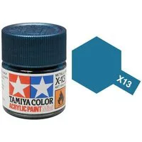 Tamiya Acrylic Gloss Paint (10ml) - Metallic Blue