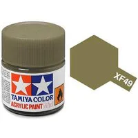 Tamiya Acrylic Flat Paint (10ml) - Khaki