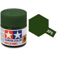 Tamiya Acrylic Flat Paint (10ml) - Flat Green