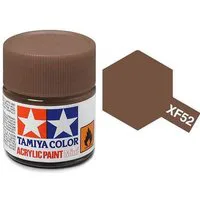 Tamiya Acrylic Flat Paint (10ml) - Flat Earth