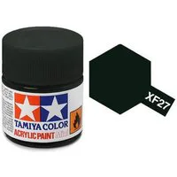 Tamiya Acrylic Flat Paint (10ml) - Black Green