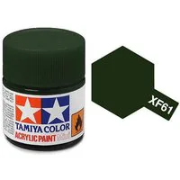 Tamiya Acrylic Flat Paint (10ml) - Dark Green