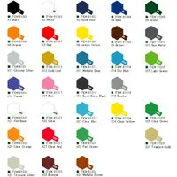 Tamiya Acrylic Gloss Paints (10ml) X1-X34