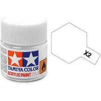 Tamiya Acrylic Gloss Paint (10ml) - White