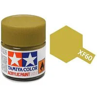 Tamiya Acrylic Flat Paint (10ml) - Dark Yellow